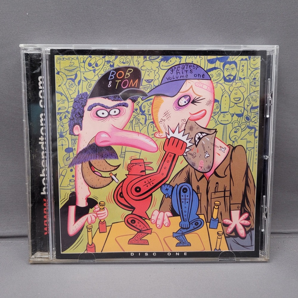Greatest Hits Volume One by Bob & Tom (CD, 1999) Comedy Radio